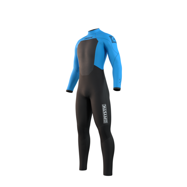 MYSTIC Star Wetsuit 4/3mm Backzipip Blauw