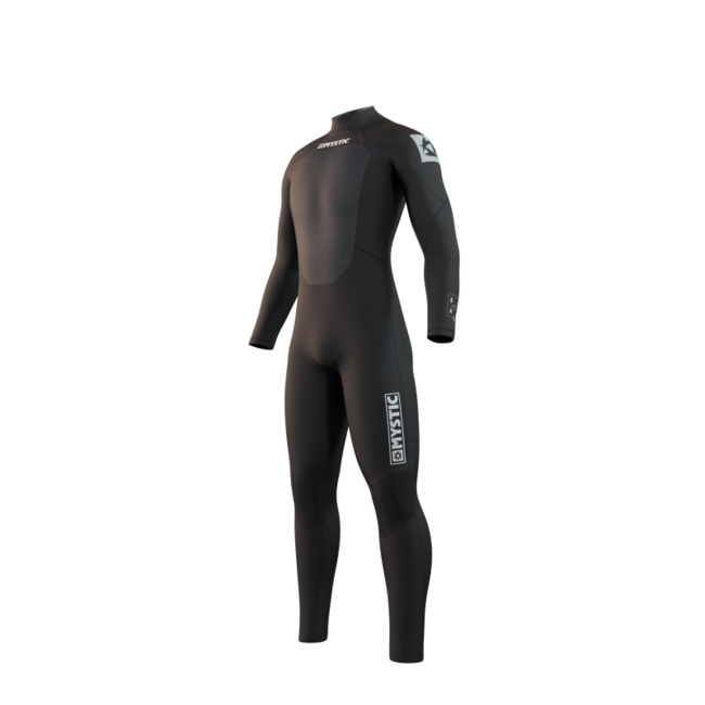 MYSTIC Star Wetsuit 4/3mm Backzipip Zwart