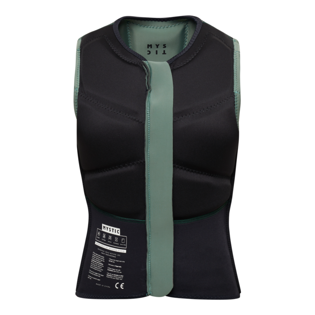 MYSTIC Star Impact Vest Frontzip Dames