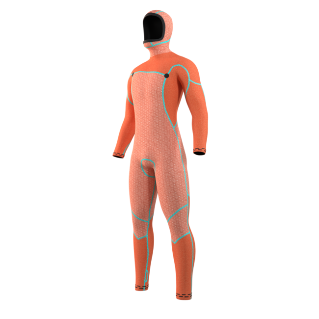 MYSTIC Voltt Hooded Fullsuit 6/4/3Mm Zwart