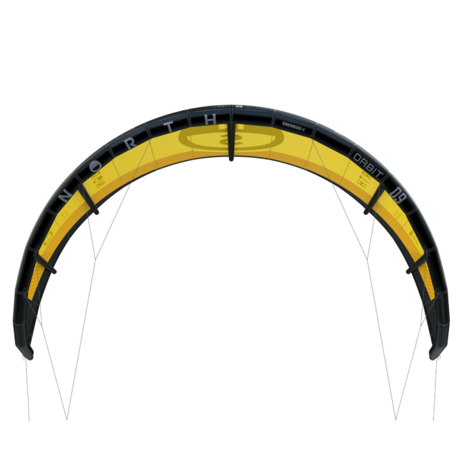 North  Orbit Kite Sunset Yellow 2025