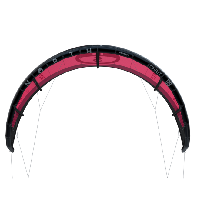 North  Orbit Kite Rubine Rood 2025