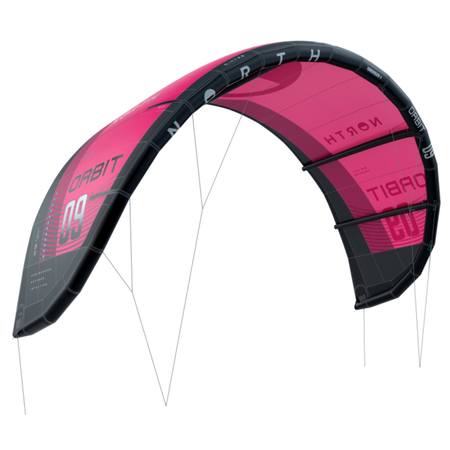 North  Orbit Kite Rubine Rood 2025