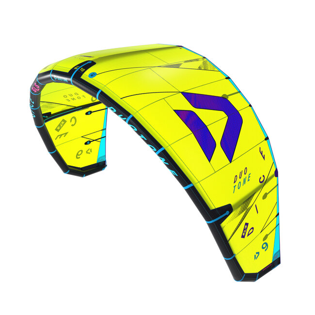 Duotone Dice SLS lime/Blauw 2025