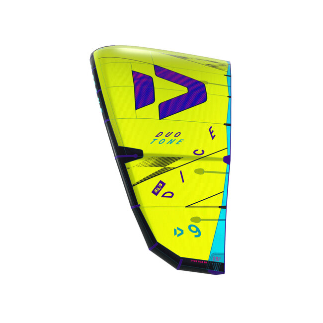 Duotone Dice SLS lime/blue 2025