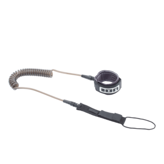 ION SUP Leash Tec Coiled Ankle black