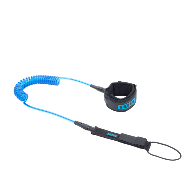 ION Wing/SUP Leash Core Coiled Ankle blue