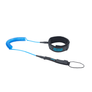 ION Wing/SUP Leash Core Coiled Knee blue