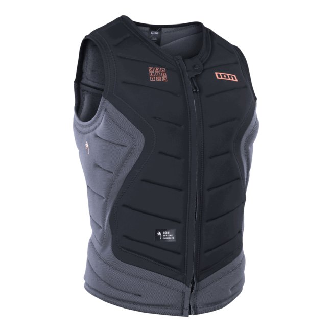 ION CollisVest Select Frontzip Zwart