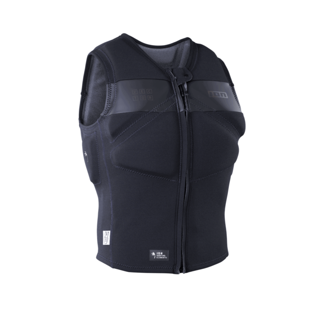ION Vector Vest Select Frontzip Heren Zwart