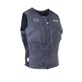 ION Vector Vest Core Frontzip distorted Grijs