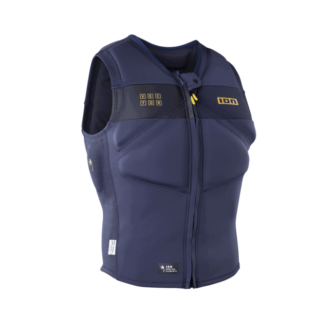 ION Vector Vest Amp Front Zip blue nights