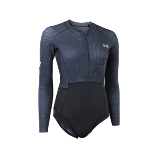 ION Amaze Hot Shorty 1.5 LS Frontzip Dames Zwart mural ION Amaze Hot Shorty 1.5 LS Frontzip Dames Zwart mural