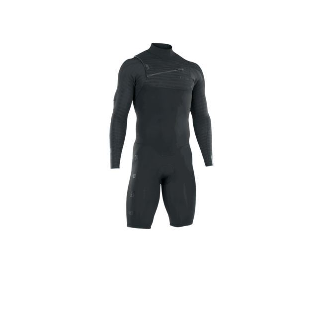 ION Seek Core 3/2 Shorty LS Frontzip Zwart