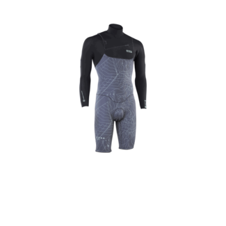 ION Seek Core 3/2 Shorty LS Front Zip distorted grey