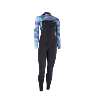 ION Amaze Core 5/4 Back Zip tropical palm glitch