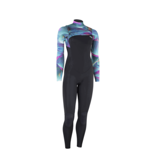 ION Amaze Core 5/4 Front Zip tropical palm glitch