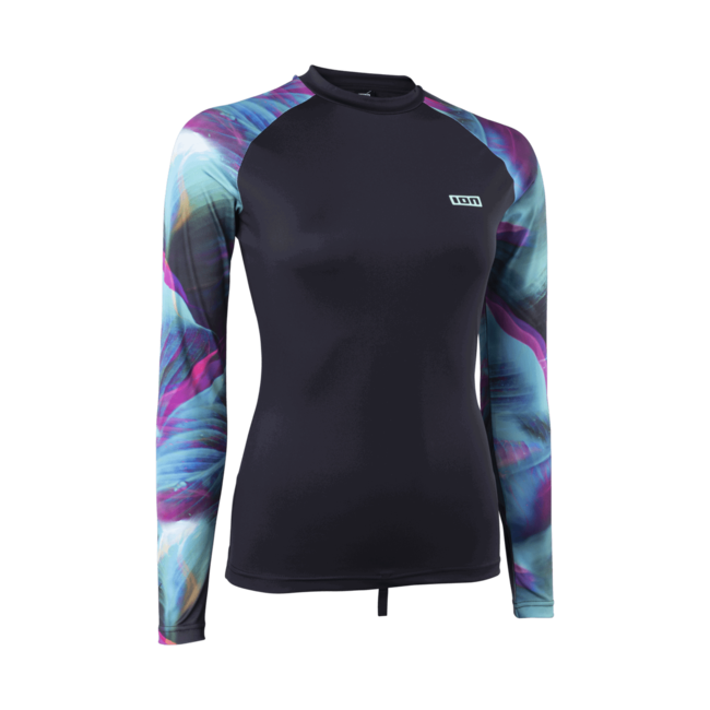 ION Lycra Lizz LS Dames tropical palm glitch