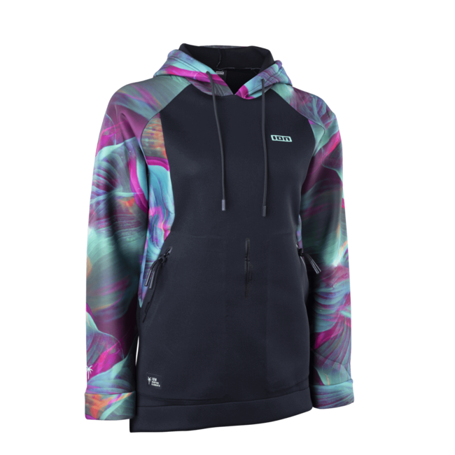 ION Hoody Neo Lite Dames tropical palm glitch