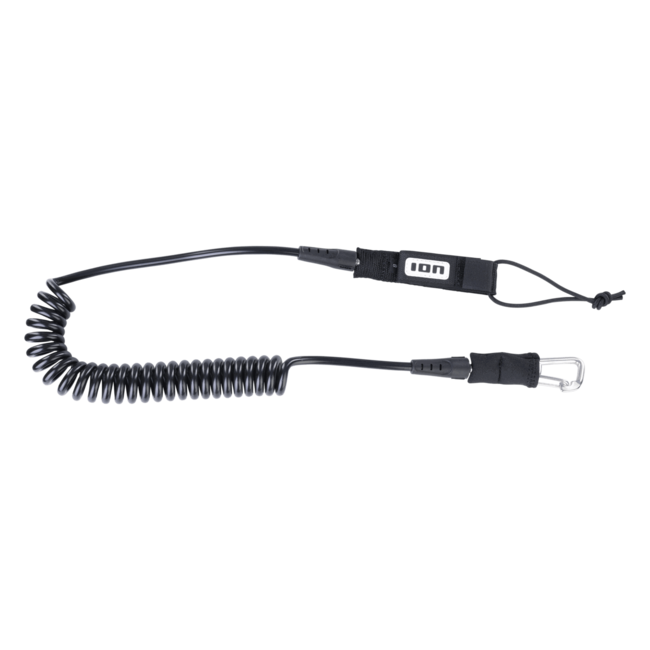 ION Leash Core Coiled Carabiner black