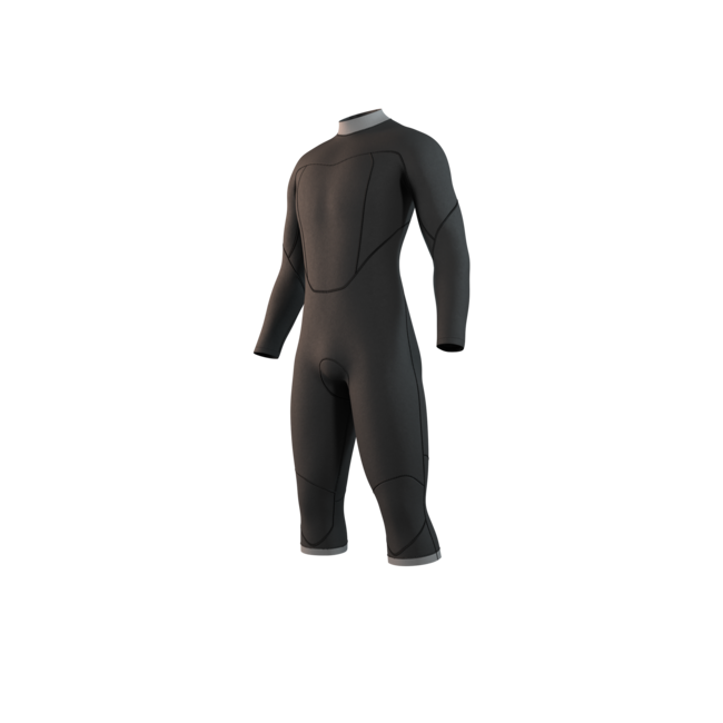 MYSTIC Brand LS Shortleg 3/2 Backzip Flatlock