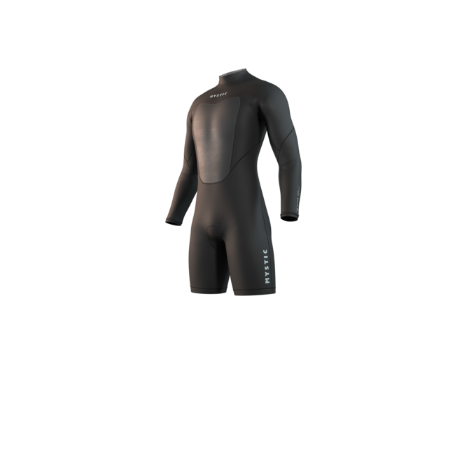 MYSTIC Brand LS Shorty 3/2 Backzip Flatlock
