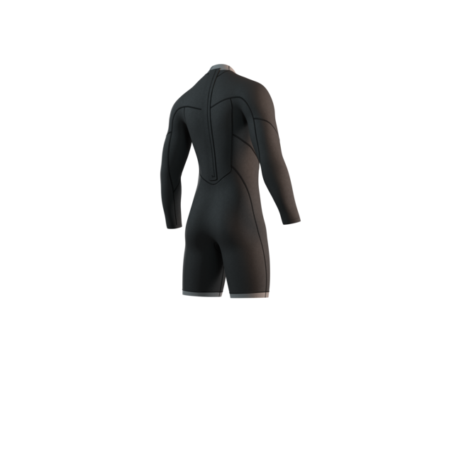 MYSTIC Brand LS Shorty 3/2 Backzip Flatlock