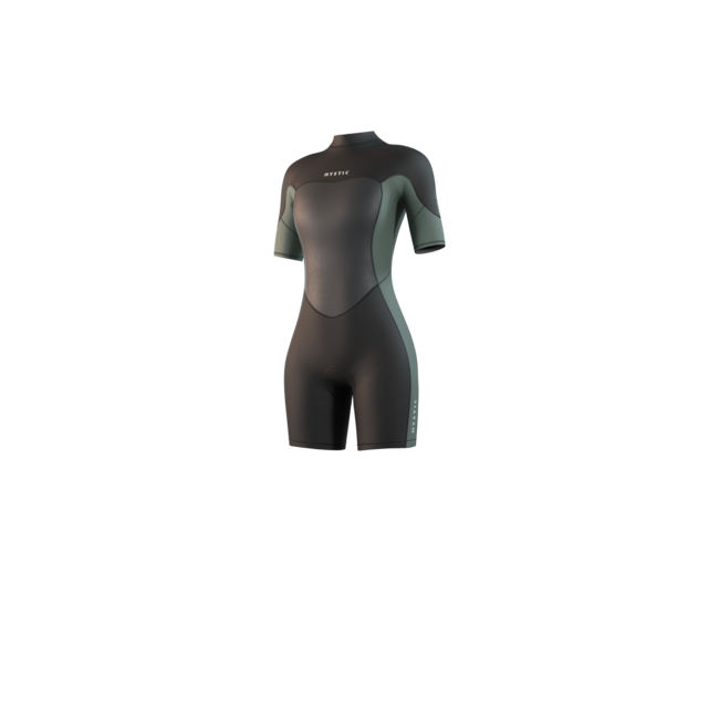 MYSTIC Brand Shorty 3/2 Backzip Flatlock Dames