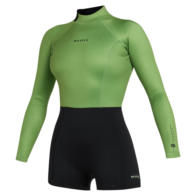 MYSTIC Lunar LS Shorty 2/2 Frontzip Dames
