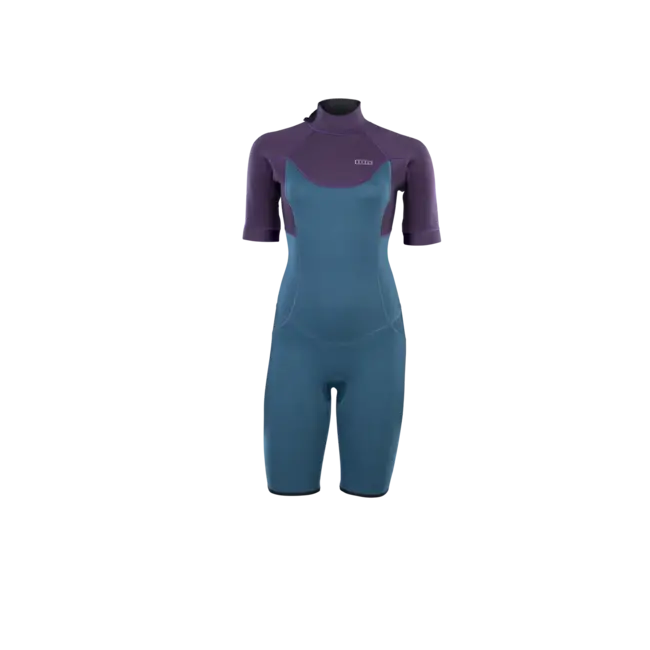 ION Shorty Element 2/2 SS Backzip Donkergroen