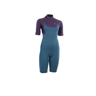 ION Shorty Element 2/2 SS Backzip Donkergroen