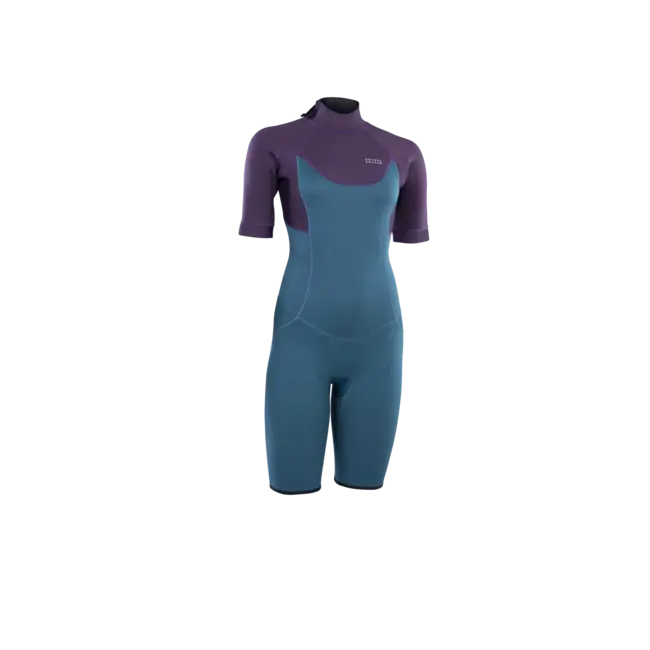 ION Shorty Element 2/2 SS Backzip Donkergroen