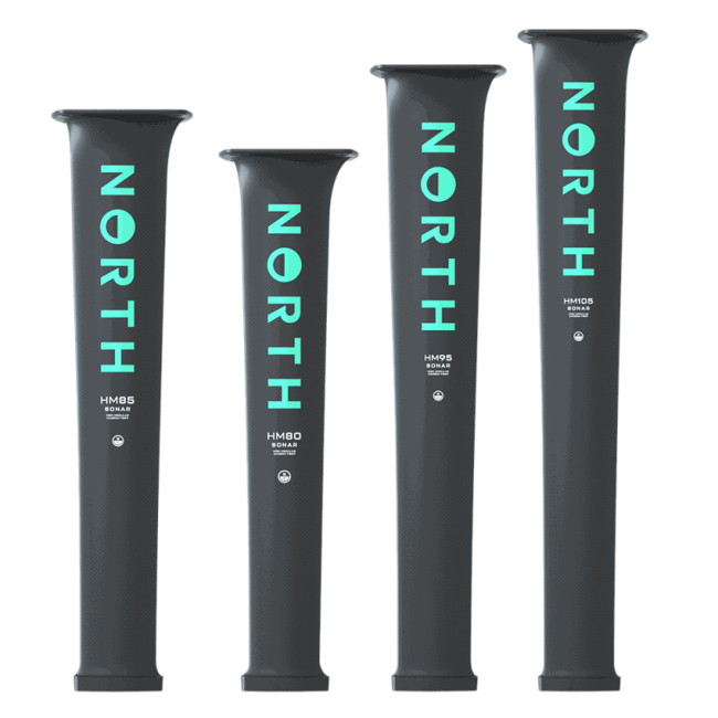 North  Sonar HM Carbon Mast Zwart