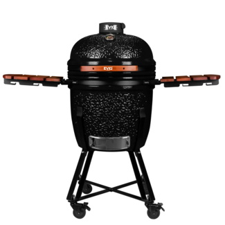 EVIQ BBQ - Kamado - 21" - Grillmaster - Houtskoolbarbecue - Keramisch - Zwart