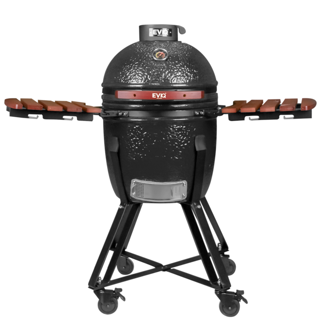 EVIQ BBQ - Kamado - 18" - Grillmaster - Houtskoolbarbecue - Keramisch - Grijs