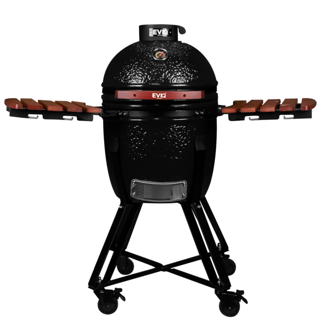 EVIQ BBQ - Kamado - 18" - Grillmaster - Houtskoolbarbecue - Keramisch - Zwart