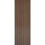 LIVILO Akupanel - Eiken Mokka - 270 x 60 cm - Lattenwand - Akoestische wandpanelen
