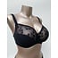 Juliette 3-delige Volle Cup Beugel BH Colette Jet Black