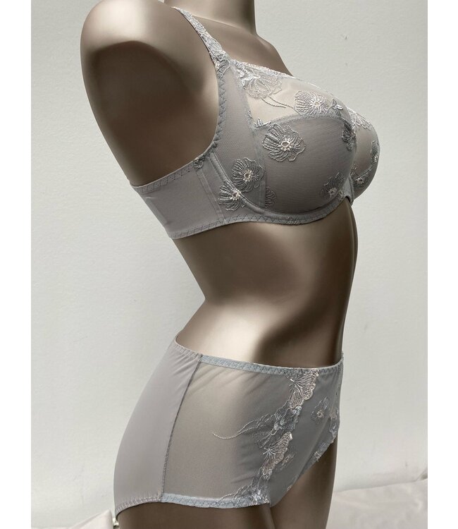 Juliette Culotte Haute Justine Gris Clair