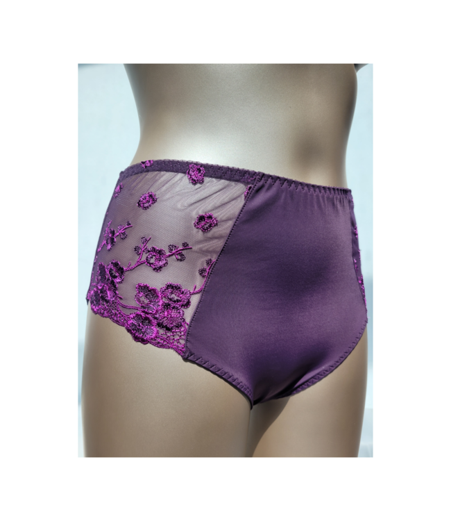 Juliette Hoge Tailleslip Sophia Aubergine