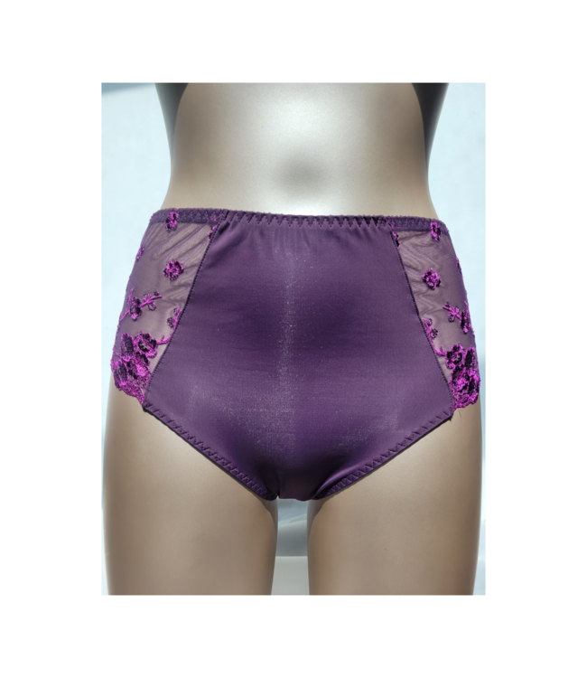 Juliette Culotte Haute Sophia Aubergine
