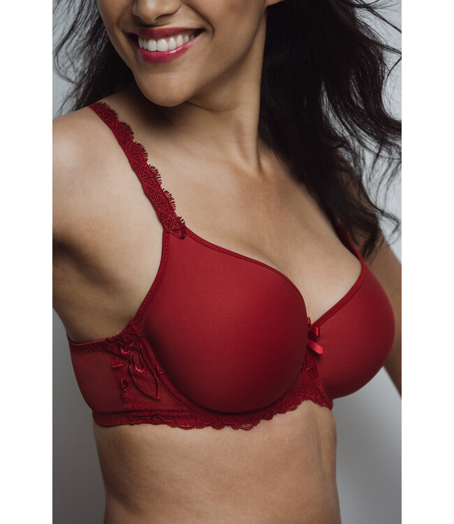 Jackie Spacer Underwire Bra Red