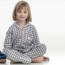 Chilly Billy Pyjama Set Girls - Grey Checks / Baby Pink