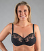 Juliette 3-delige Volle Cup Beugel BH Colette Jet Black