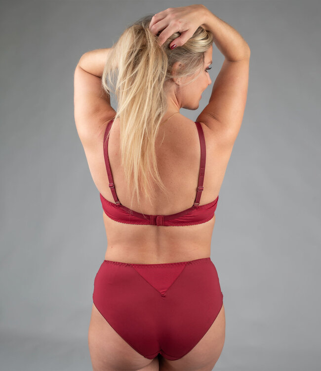 Juliette Soutien-Gorge à armatures Simonne Burgundy