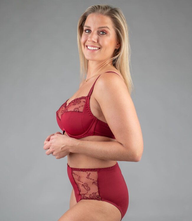 Juliette Underwire Bra Simonne Burgundy
