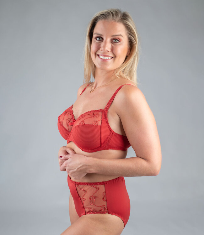 Juliette 3-delige volle Cup Beugel BH Simonne Paprika