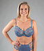 Juliette Soutien-Gorge à armatures Colette Blue Jean