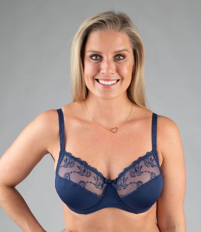 Juliette Underwire Bra Simonne Interstellar Blue