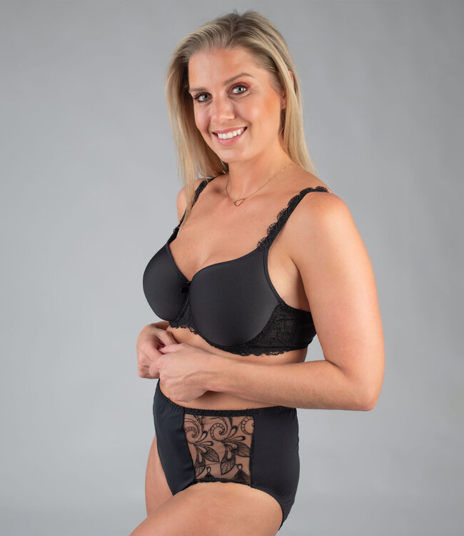 Jackie Spacer Underwire Bra Black